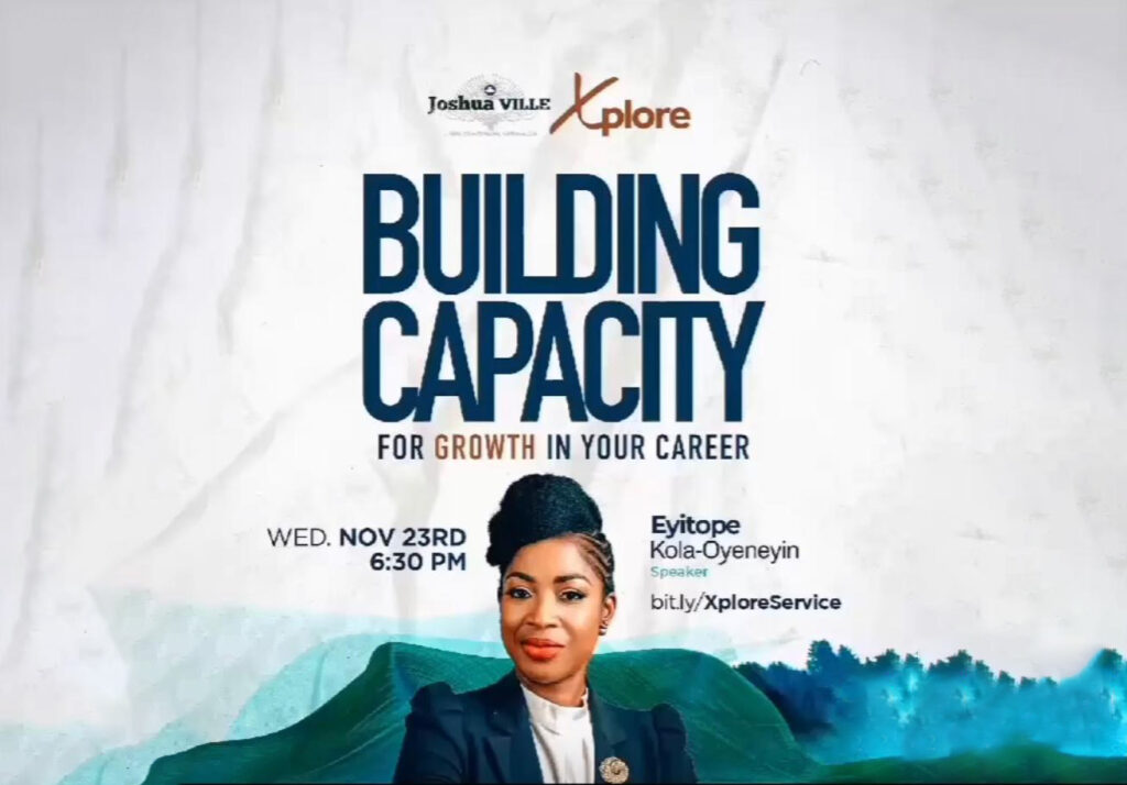 JoshuaVille – Building Capacity for Career Growth